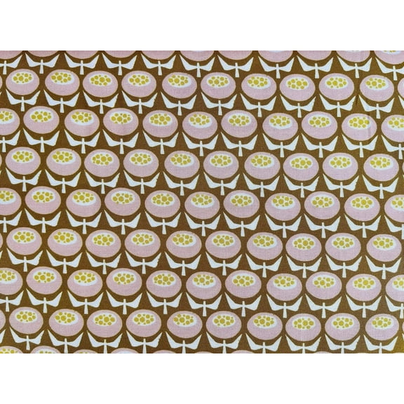 Sweet Floral Scent-Buttercup-Yellow Fabric-Loes Van Oosten-Cotton Steel-LV804-YE3