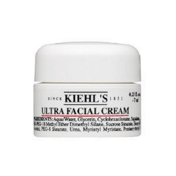 Kiehl's Ultra Facial Cream Deluxe Travel Size .25 Oz