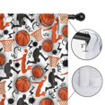 thumbnail image 4 of Blackout Kids Curtains,Orange Basketball Players Pattern Childrens Insulated Curtains Set Of 2,Bedroom Essentials,Toddler Room Decor 42"x84", 4 of 5
