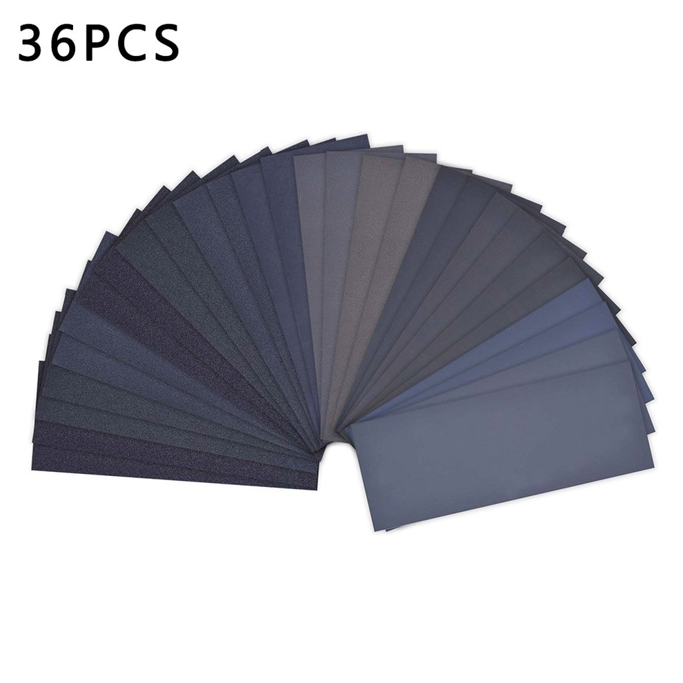 9*3.6 Inches Sandpaper Set Practical And Full Specifications Sandpaper