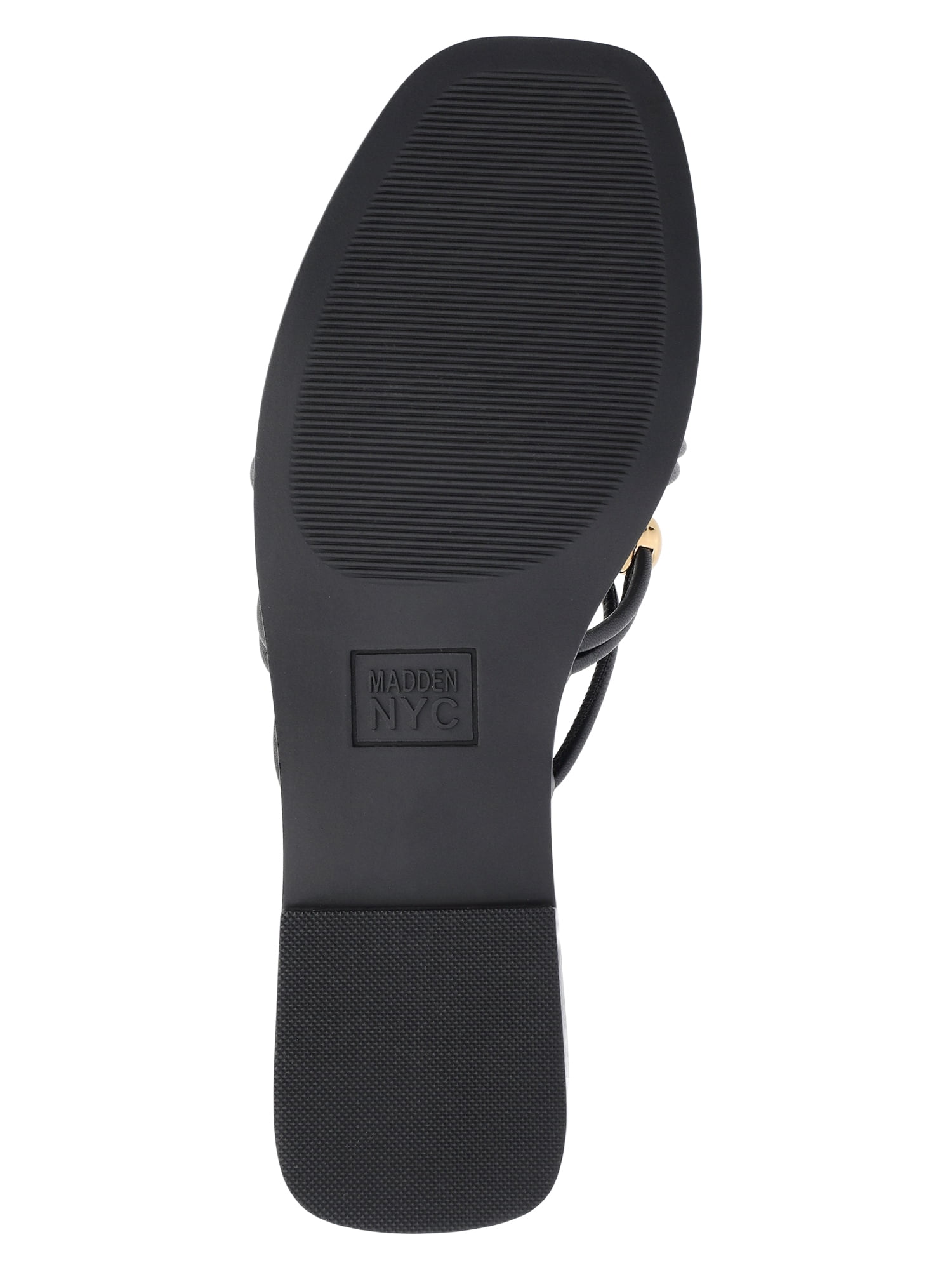 Madden NYC Women's Strappy Studded Slide Sandals