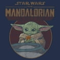 thumbnail image 2 of Men's Star Wars: The Mandalorian Grogu Snacks  Graphic T-Shirt, 2 of 4