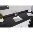 thumbnail image 2 of Elkay Quartz Luxe 15-3/4" x 15-3/4" x 7-11/16", Single Bowl Dual Mount Bar Sink, Ricotta, 2 of 2