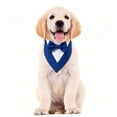 thumbnail image 3 of Ailezt Dog Bow Tie, Tuxedo Bowtie with Adjustable Collar Cute Pet Collar Elegant Bowtie with Hook and Loop for Pet Wedding Bandana Birthdays Gift, 3 of 5