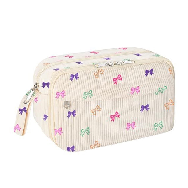 Methold Estuche escolar estético con cremallera de gran capacidad y compartimentos para guardar artículos de papelería. Carpetas de archivos tipo+5