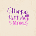 thumbnail image 4 of Inktastic Purple Happy Birthday Mom Boys or Girls Baby T-Shirt, 4 of 5