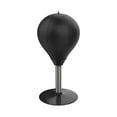 thumbnail image 1 of Saco de boxeo de escritorio Speed ​​Ball con inflador que se adhiere a tu escritorio. Negro, 1 of 9