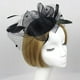 thumbnail image 5 of Tocado de plumas perfecl con pinza para el pelo negro, 5 of 8