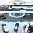 thumbnail image 3 of JETech Magnetic Slim Case for iPhone 17 Pro 6.3-Inch Compatible with MagSafe, Camera Lens Full Protection, Ultra-Thin Lightweight Clear Minimalist Protective Phone Cover (Black), 3 of 5