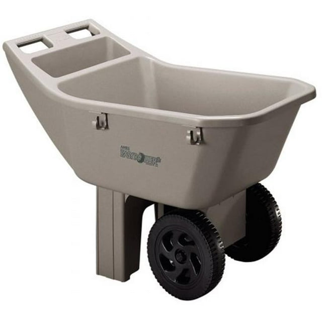 Chariot de Jardin à Roulettes Facile de 3 Pieds Cubes