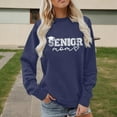 thumbnail image 3 of Senior Mom Sweatshirts for Women Class Of 2026 Long Sleeve Crewneck Graphic Sweatshirt Pullover Tops, 3 of 4