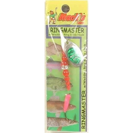 Mack s Lure Ring Master #4 Chartreuse/Orange/Chartreuse Spinnerbaits