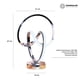thumbnail image 2 of Lampara Moderna Led Espiral SKANDIGLOW Oficina Escritorio 27 cm 110V-220V, 2 of 4