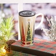thumbnail image 2 of Ceramic FLOMO 360 Travel Cup, 17 oz. w/Box, Christmas Woods, 2 of 3