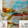 thumbnail image 2 of Designart - Impressionist Mountscape With River I - Modern Canvas Wall Art Print, 2 of 2