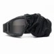 thumbnail image 3 of Tactical Airsoft Goggles Anti Fog Military Glasses With Interchangeable Lenses, Ballistic Safety Goggles For Shooting Hunting, Paintball Black, 3 of 5