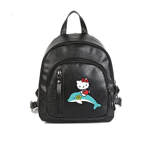 Mochila De Hello Kitty Bolsa Escolar Para Mujer Viaje Papelería Para Estudiantes