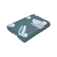 thumbnail image 5 of Butterfly Flower Pattern Pattern Throw Blanket, Super Soft Anti-Pilling Flannel Bed Blankets, 40"x30", 5 of 8