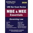 thumbnail image 1 of Pre-Owned MBE &amp; MEE Essentials: Governing Law for UBE Bar Exam Review, 9798885571678, , Paperback,, 1 of 1