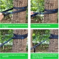 thumbnail image 6 of Genreen Hammock Tree Straps with Carabiners - Heavy Duty Swing Straps for Trees, Adjustable Hanging Straps for Hammocks (2-Pack), 6 of 7