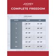 thumbnail image 4 of Jockey® Essentials Men's Complete Freedom Boxer Brief Underwear, Pack of 3, Lightweight, 5" Inseam, Anti-odor Underwear, Sizes Small, Medium, Large, Extra Large, 2XL, 3XL, 6836, 4 of 6