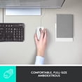 thumbnail image 2 of Logitech M100 Wired USB Mouse, 3-Buttons, 1000 DPI Optical Tracking, Ambidextrous PC/Mac/Laptop, White C5, 2 of 3