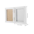 thumbnail image 2 of OULII Pet Clay Photo Frame 1 Set for Personalization and Home Decoration in White Color, 2 of 6