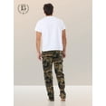 thumbnail image 3 of North 15 Men's Camouflage Micro Fleece Lounge Pants - X-Large, Camoprint5, 3 of 9