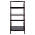 thumbnail image 5 of Scranton & Co 2-Tier Transitional Solid Wood Book Shelving Unit in Espresso, 5 of 12