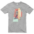 thumbnail image 2 of Big Size 4 Layered Cyclist Graphic Design Deluxe Jersey T-Shirt - Heather Grey XL, 2 of 4