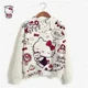 thumbnail image 2 of Sudaderas de mujer 2024, suéteres coreanos dulces de cuello redondo, sudaderas gruesas de otoño e invierno de color caramelo, ropa de mujer de HELLO KITTY, 2 of 5
