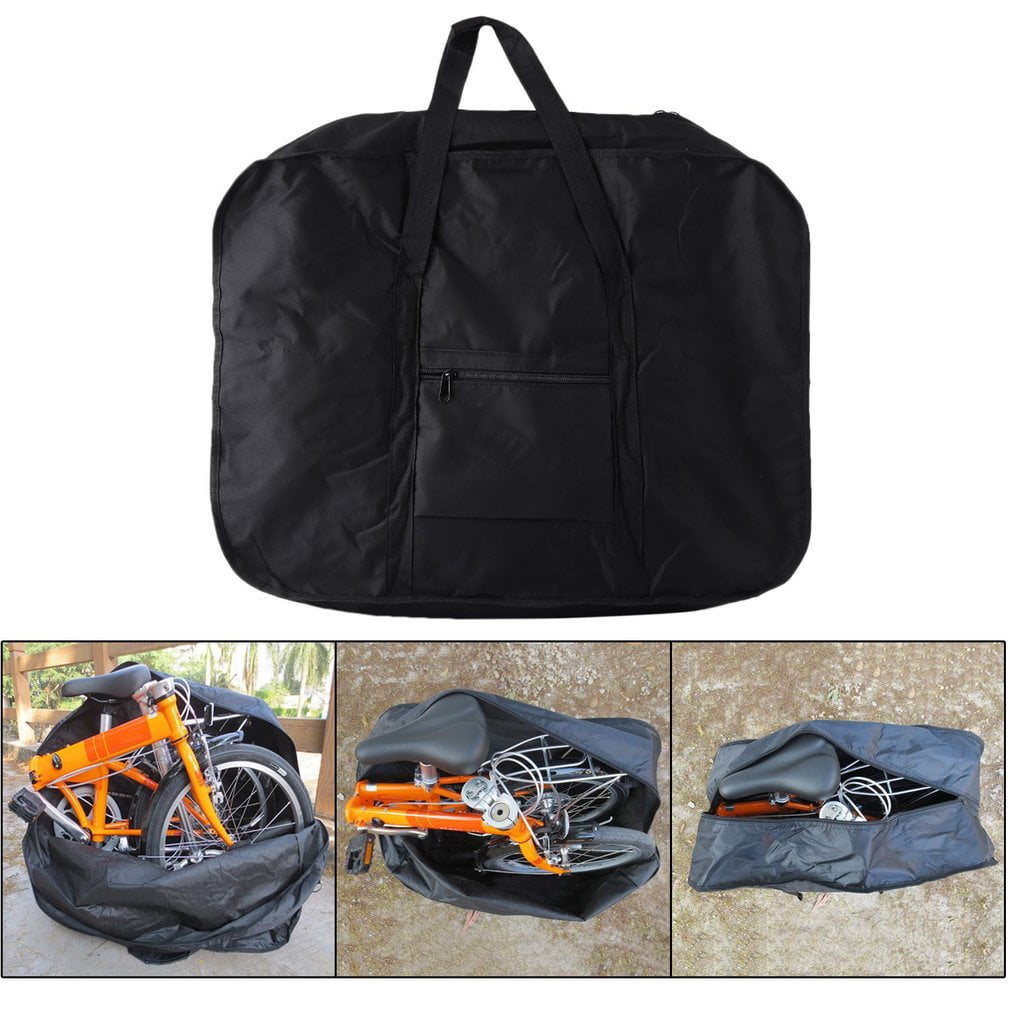 20Inch Folding Portable Bicycle Bike Carry Bag Carrier Transport Luggage Pouch by