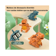 thumbnail image 2 of Juguete Infantil De Tobogán De Escalada Con 5 Dinosaurios Malubero Verde, 2 of 5