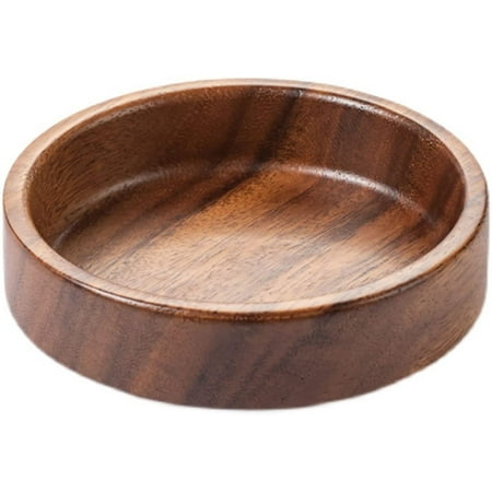 

PIKADINGNIS Walnut Wood Nut Bowl 5.7-Inch Snack Bowl for Living Room