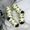 thumbnail image 5 of Rocae Corn And Butterflies for Adult Socks Casual Athletic Stretchy Loose Socks for Women Men Non-Slip Middle Tube Socks, 5 of 6