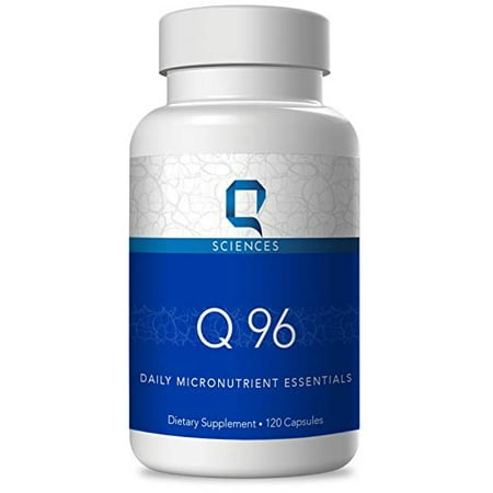 Q Sciences Q96 Micronutrients - Improve Brain Function & Boost Mood; Multivitamin for improved Mental Clarity (120 (Best Supplements To Improve Brain Function)