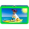 Tin Pencil Box Surfer Dog
