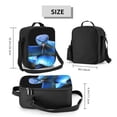 thumbnail image 2 of Fotbe Blue Viper Snake 2 Lonchera Bolsa de Almuerzo para Hombres y Mujeres, Lonchera de Gran Capacidad, Bolsa de Almuerzo Reutilizable, Bolsa Térmica Aislante, 2 of 7