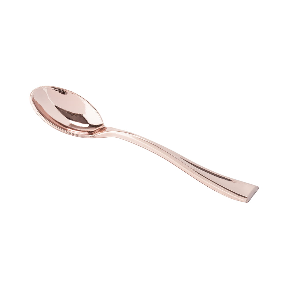 6ct Details about   Elegant & Durable Stainless Steel Mini Spoon w/ Gorgeous Rose Gold Coating 