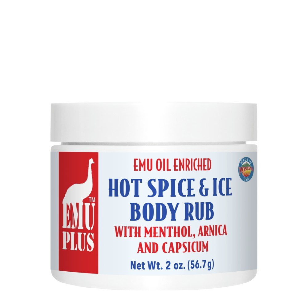 Montana Emu Ranch Co. Hot Spice & Ice Skin Cream w/Capsicum