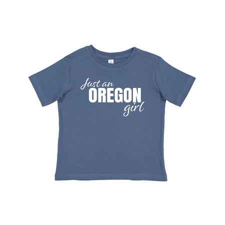 

Inktastic Just an Oregon Girl Born and Raised Gift Baby Girl T-Shirt