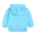 thumbnail image 3 of Wxolcjlv Big Boys Pullover Hoodie 3D Bear Ears Solid Design Long Sleeve Cute Casual Hooded Sweatshirt, Sizes 4-12, 3 of 7
