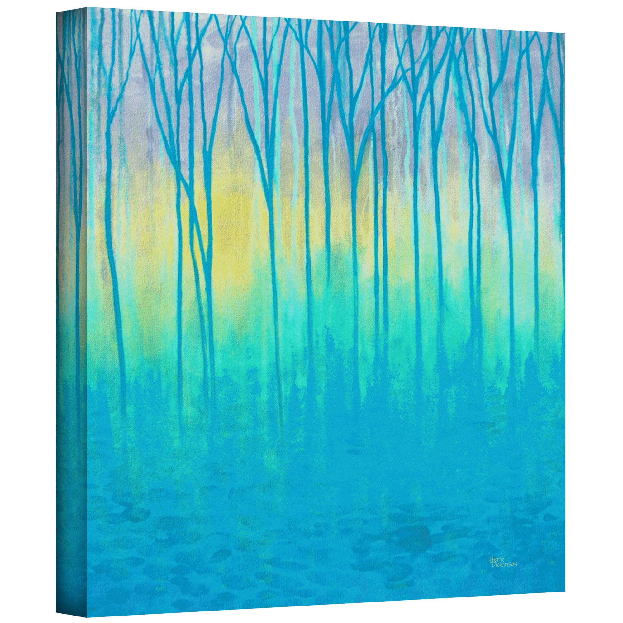 Herb Dickinson "Lagoon's Edge" Gallery-Wrapped Canvas