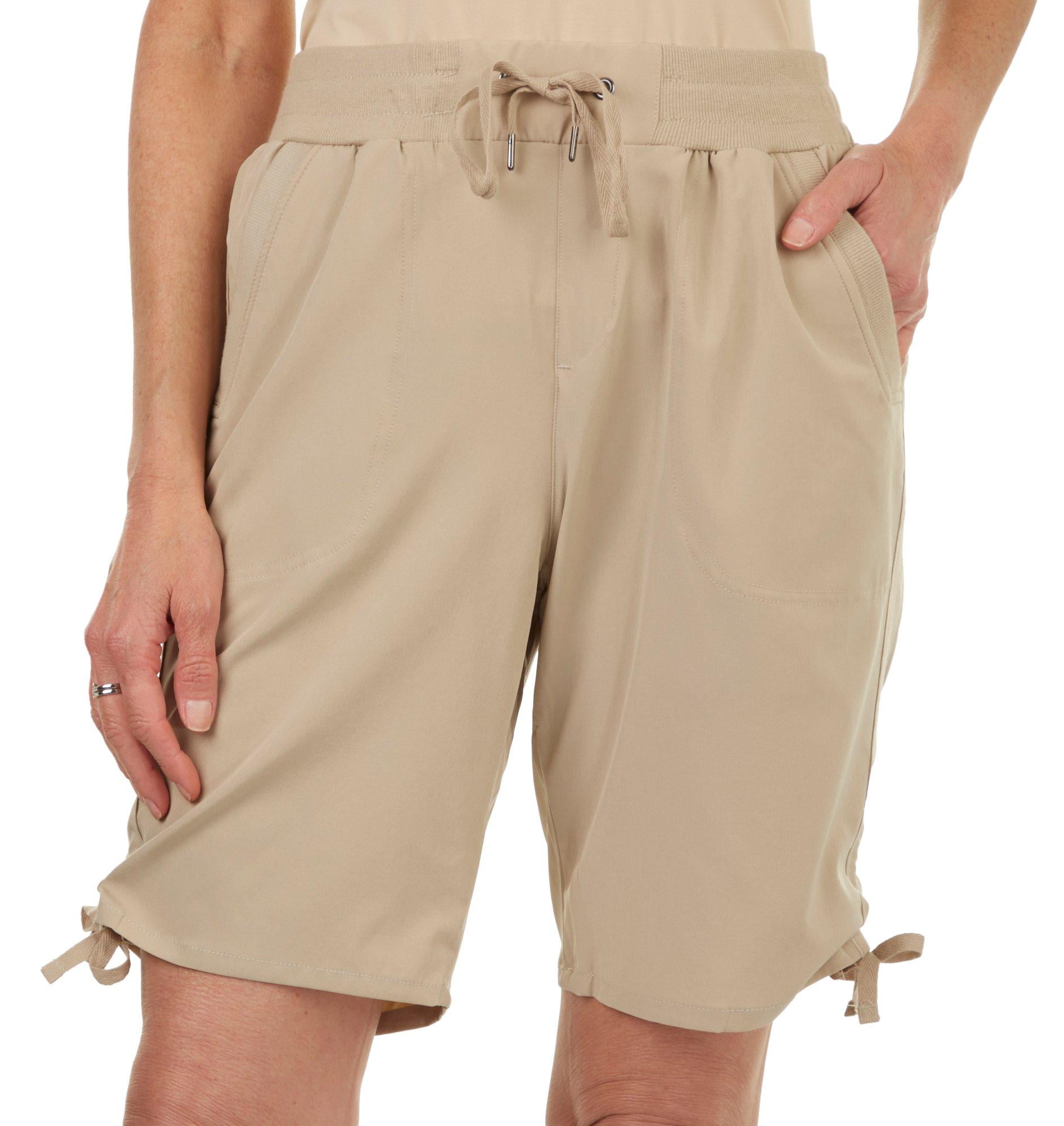 ATTYRE Petite Ruched Pull-On Shorts 6P 