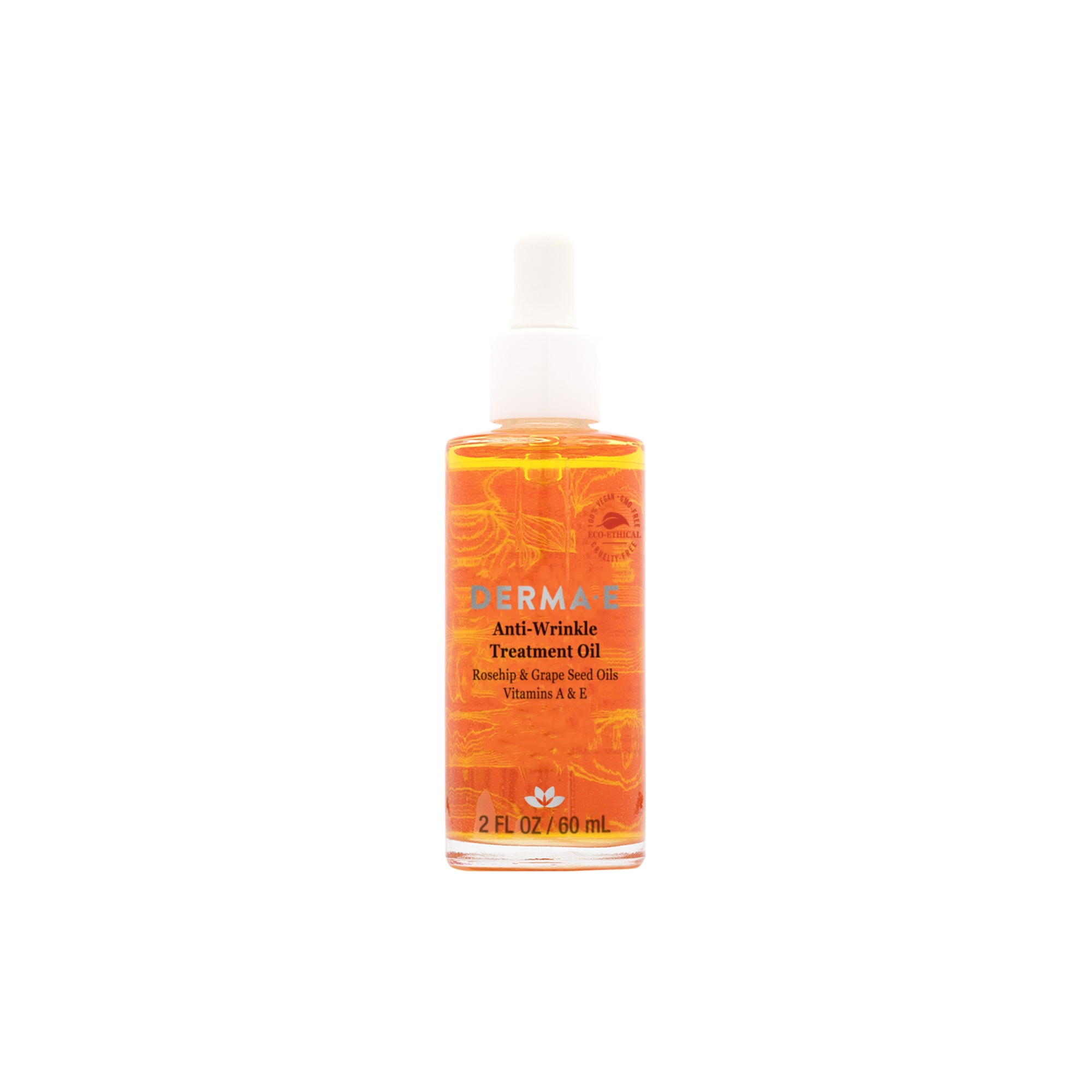 Derma E Anti-Wrinkle Retinol Facial Oil with Rosehip, Grape Seed, Vitamin E, Vegan Skin Care, 2 oz
