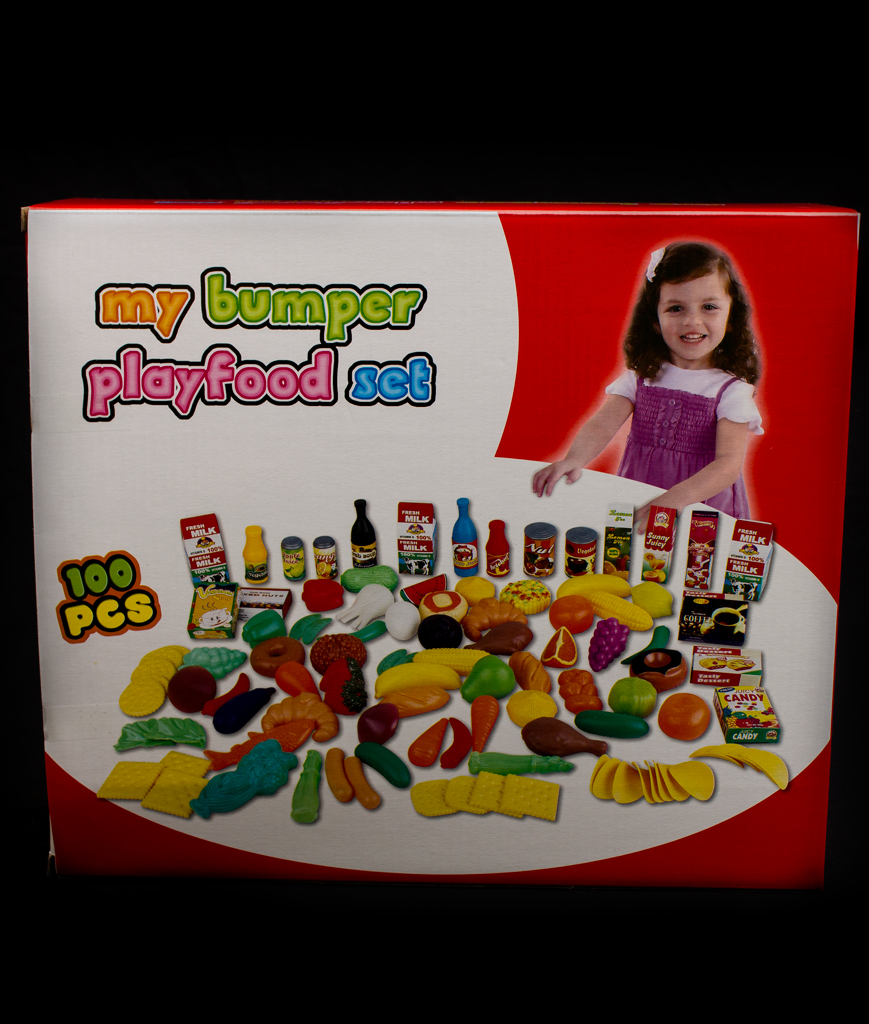 deluxe play food set