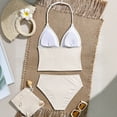 thumbnail image 7 of LILIYA Swimsuits for Girls Tankini Ruffled Styles Color Block Little Girls' Swimwear Soft 2 Piece Swimsuit Bikini Bathing Suit Summer Beach, 7 of 7