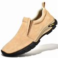 thumbnail image 4 of Slip-On Suede Outdoor Walking Shoes, 4 of 5