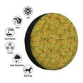 thumbnail image 4 of Sikiie Corn 6 PVC Leather Spare Tire Wheel Cover Spare Tire Cover, for Car Truck SUV Camper Trailer Universal Fit(14-17in)-14 inch, 4 of 6