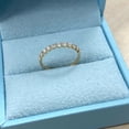 thumbnail image 2 of 2Ct Round Cut Simulated Simulated Diamond Wedding Band Ring 14K Yellow Gold Plated, 2 of 3